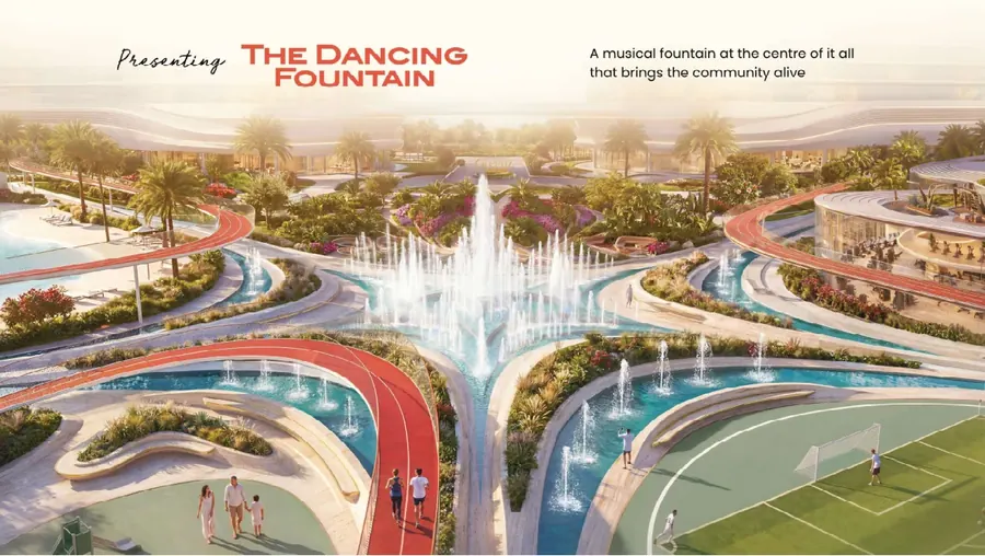 Dancing fountain