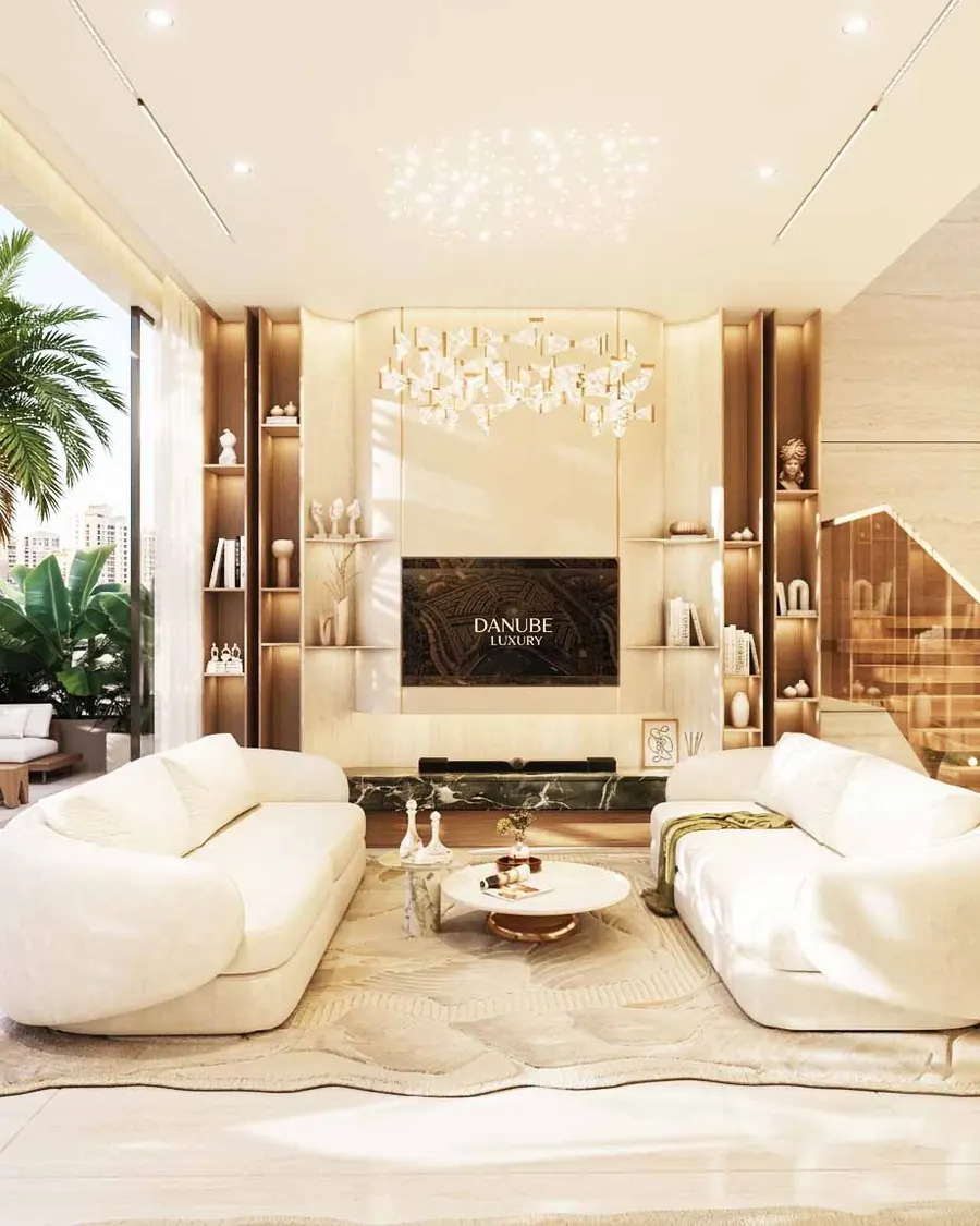 Furnished living room